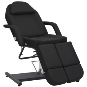 vidaXL behandlerbriks 180x62x78 cm kunstlæder sort
