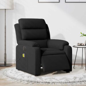 vidaXL massagestol velour sort