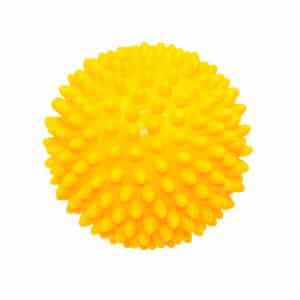 Massage bold, 7 cm, gul